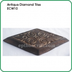 Antique Diamond Tiles 10"x5"